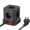Regleta de enchufes Newell GaN Power Cube 9W1 negra