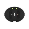Newell cargador SDC-USB de doble canal para baterías Canon NB-13L