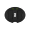 Newell cargador SDC-USB de doble canal para baterías Canon BP-511