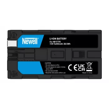 Newell batería de repuesto NP-F770 para videocámara Sony, 4400mAh, 7,4V Li-Ion