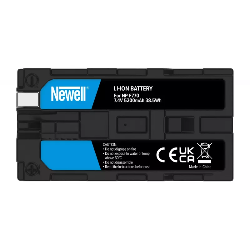 Newell batería de repuesto NP-F770 para videocámara Sony, 4400mAh, 7,4V Li-Ion
