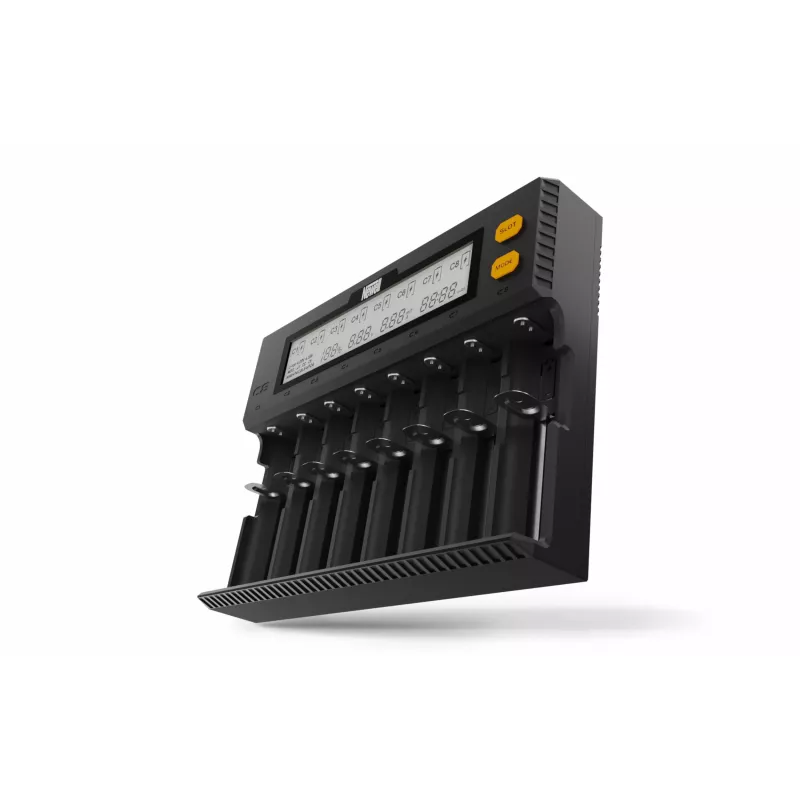 Newell cargador Smart C8 para baterías NiMH/Li-Ion