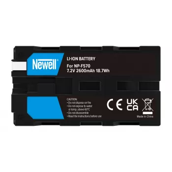 Newell batería de repuesto NP-F570 para Sony