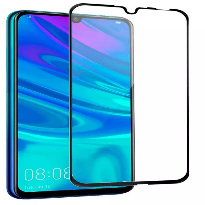 Evelatus Protector de Pantalla Full Cover 2.5D Japan Glue Anti-Static para Huawei Honor 10 Lite