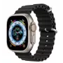 Dux Ducis Correa de silicona para Apple Watch 8/7/6/5/4/3/2/SE (38/40/41 mm) - negra
