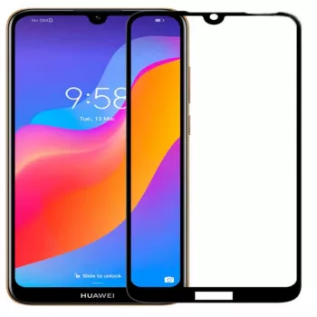 Evelatus Huawei Y7 2019 / Y7 Pro 2019 2.5D Full Cover Japan Glue Glass Anti-Static Protector de pantalla