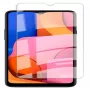 EVELATUS Protector de pantalla de cristal templado plano transparente 0,33 mm con pegamento japonés y recubrimiento antiestático para Samsung Galaxy A20s / Redmi Note 11T 5G / Poco M4 Pro 5G