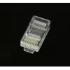 Gembird LC-8P8C-001/50 conector RJ45 Cat5e 8P8C baño de oro 30µ pack de 50 transparente