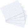 Herlitz Fichas A7, cuadriculadas 5 mm, 170 g/m², Blanco, 100 unidades (10621431)