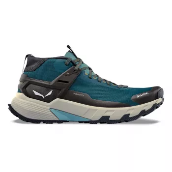 Salewa Botas de senderismo Pedroc 2 Mid PTX - Pond/Black Out - UK 9 (EU 43)