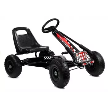 LEAN TOYS LEAN CARS A-15 Go-kart negro neumáticos de aire
