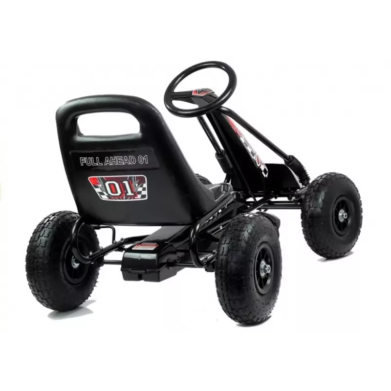 LEAN TOYS LEAN CARS A-15 Go-kart negro neumáticos de aire