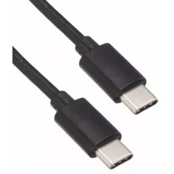 Zebra Cable de comunicación y carga USB-C a USB-C, 1m, 60W PD, negro