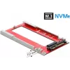 DeLOCK U.2 a M.3 / NF1 Convertidor – Adaptador PCIe 4.0 NVMe, SFF-8639 a SFF-8611/8612
