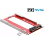 DeLOCK U.2 a M.3 / NF1 Convertidor – Adaptador PCIe 4.0 NVMe, SFF-8639 a SFF-8611/8612
