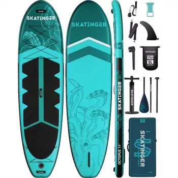 SKT Octopus Paddle surf hinchable Allround 335x86x15 cm