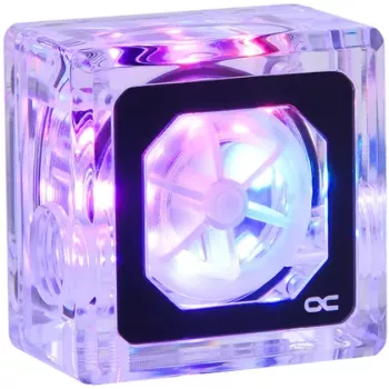 Alphacool Eisfluegel Aurora Indicador de caudal HighFlow con señal de tacómetro (transparente)