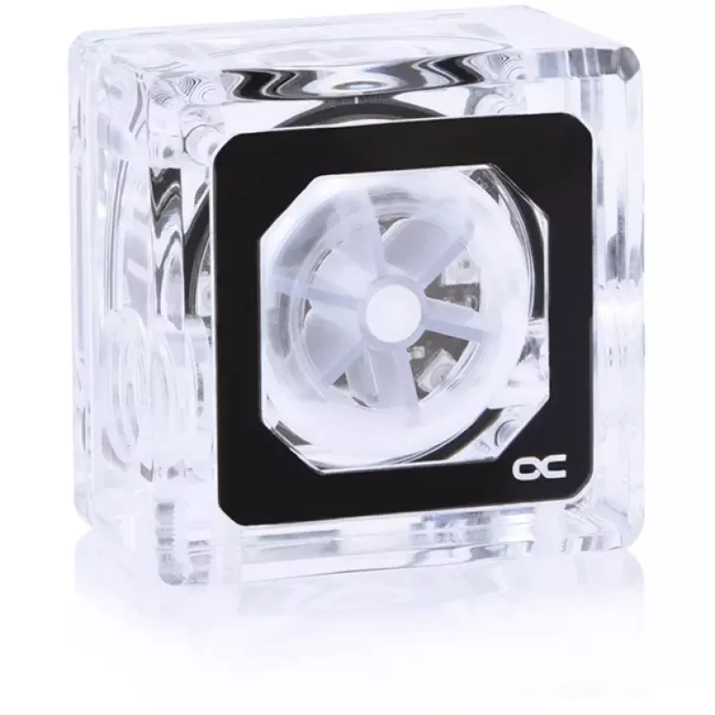 Alphacool Eisfluegel Aurora Indicador de caudal HighFlow con señal de tacómetro (transparente)