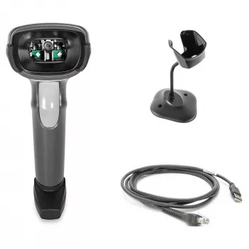 Zebra DS2208 lector de códigos de barras 1D/2D de mano LED negro USB