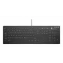 CHERRY Contour Design Active Key AK-C8112 teclado con cable USB de tamaño completo con interruptores de tijera QWERTY negro