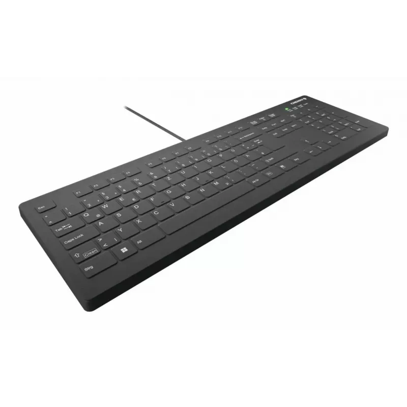 CHERRY Contour Design Active Key AK-C8112 teclado con cable USB de tamaño completo con interruptores de tijera QWERTY negro