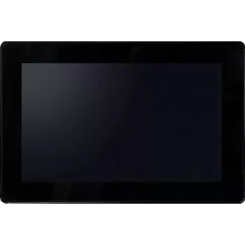 Blebox controlPanelM Black Pantalla táctil Panel inteligente WiFi (3,5 pulgadas, 480x320, 5V DC / 8-24V AC/DC)