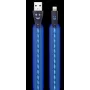Cable 2GO 795536 USB-A a Lightning, 1 m, azul