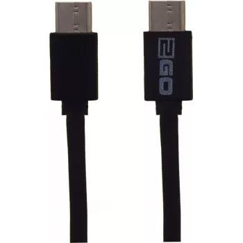 2GO 795849 Cable USB 1 m USB 3.2 Gen 1 (3.1 Gen 1) USB C negro