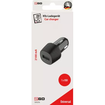2GO 797270 Cargador de coche para dispositivos móviles Negro
