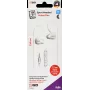 2GO Active 1 Auriculares in-ear con cable y micrófono para llamadas/música - blanco