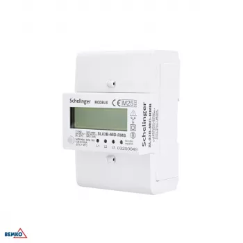 Contador de energía MID trifásico 100A Schelinger A31-SL03B-MID