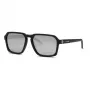 Gafas de sol de hombre PHILIPP PLEIN SPORT SSP030 - 59/17/145 mm, montura de acetato negra, lentes grises, protección UV400