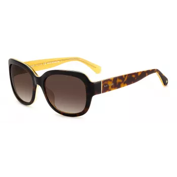 Kate Spade mujer gafas de sol Layne - montura de acetato, protección UV400, lentes de 55 mm