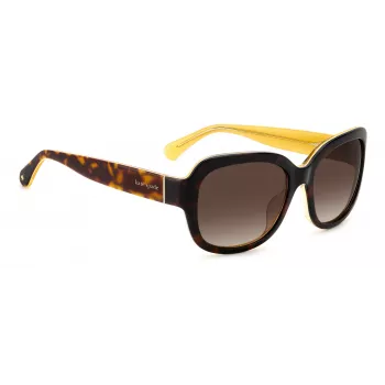 Kate Spade mujer gafas de sol Layne - montura de acetato, protección UV400, lentes de 55 mm