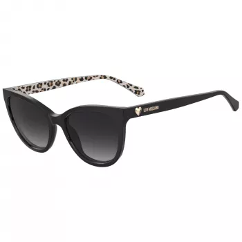 MOSCHINO LOVE Gafas de sol mujer MOL072-S - Montura rectangular de acetato, protección UV400, 54/18/140 mm