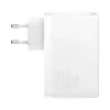 Baseus Travel Charger GaN5 Pro Fast Wall Charger, C+C+U, 140W, blanco, conector EU (CCGP100202)