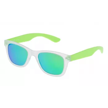 Police Childish SK03947Z69V gafas de sol niños - acetato negro rectangular 47mm