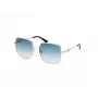GUESS gafas de sol mujer GU7906H5832P, rectangular, polarizadas, Havana/marrón, 58/17/140 mm