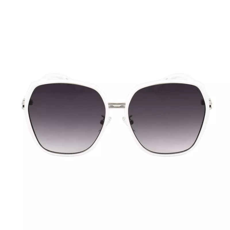 GUESS GF0407-21B Gafas de sol mujer - Montura de plástico 59mm, protección UV400