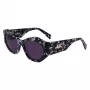 LIU JO Gafas de sol mariposa cat-eye para mujer LJ786S-13 - Havana marrón, 54/18/135 mm