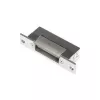 SCOT ES-S12AC/DC-B PROFI cerradero eléctrico simétrico con cerradura, 12V AC/DC, Fail-Secure, fuerza de retención de 3000N, gris/plata