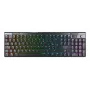 Teclado gaming inalámbrico CHERRY XTRFY MX 10.1 Low-Profile, AZERTY, RGB, negro