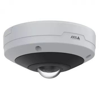 Cámara fisheye AXIS M4347-PLVE con micrófonos integrados y AXIS Object Analytics