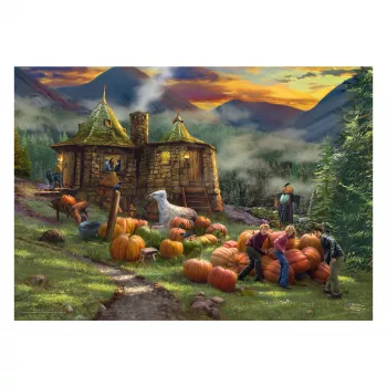 Schmidt Thomas Kinkade Studios Harry Potter - Hagrid's Hut puzzle de 1000 piezas
