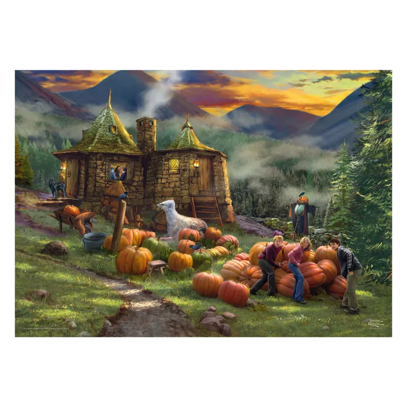 Schmidt Thomas Kinkade Studios Harry Potter - Hagrid's Hut puzzle de 1000 piezas