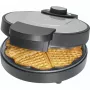 Bomann WA 1365 CB gofrera 1000 W forma de corazón antiadherente negro/acero inoxidable