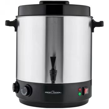 PROFI COOK PC-EKA 1283 conservadora automática y dispensador de bebidas calientes, carcasa de acero inoxidable, 32 litros, regulación de temperatura continua - 1 ud. (501283)