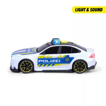 Dickie BMW M5 Police 203714030 coche de juguete escala 1:32 con efectos de luz y sonido