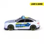 Dickie BMW M5 Police 203714030 coche de juguete escala 1:32 con efectos de luz y sonido
