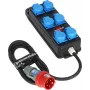 Brennenstuhl BSV P CEE Regleta de distribución 400V 16A 6 tomas Schuko